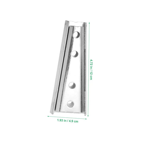 Heavy Duty Iron Sofa Connectors Four Pair Interlock Brackets For Sectional Furniture Anti Wobble Joiners Keep Your Couch Locked Tight No More Slipping Or Loose Sections Enjoy A Rock Solid Living Room Setup Quick Install Hardware