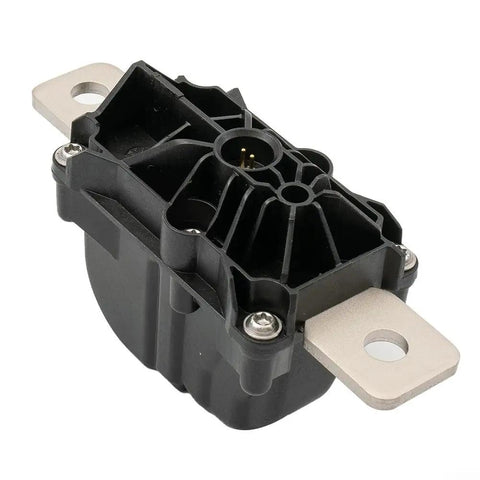 Heavy Duty High Voltage Battery Disconnect Pyrotechnic Fuse For Tesla Model 3 And Model Y 2017 To 2022 straight swap fuse close-up view.