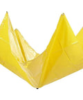 7x7 Roof Leak Diverter Tarp For Ceiling Rain Drip Catcher With Vinyl Coated Material And Heavy Duty Grommets Yellow Water Diverter