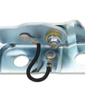 Close-up of Right Hood Hinge Compatible With Ford E Series E 350 Club Wagon Econoline 1992 2021 8 Cylinder V8 Passenger Side Replacement