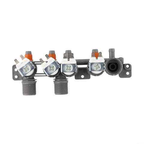 Washing Machine Inlet Solenoid Valve Replacement Kit Direct Fit Easy Install Reliable Water Flow Control For All Wash Cycles Durable Replacement Valve For Worn Or Faulty Units, multi-valve assembly