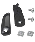 Strap Loc Chinstrap Fastener Kit For Riddell SpeedFlex Football Helmets Left And Right Sides With Screws And T Nuts Black Pro Grade