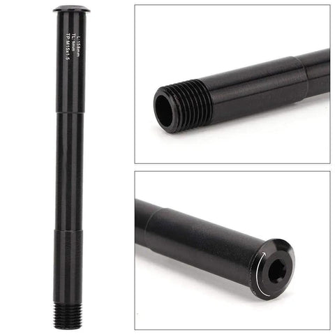Front Fork Thru Axle Quick Release Skewer Lever 15mm By 158mm Aluminum Alloy Hub Adapter For Maxle Thru Axle Dope MTB Upgrade