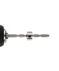 Drill with 15 Piece Set Screw Collars, 5.05mm Bore, 10mm Outside Diameter, Nickel Plated Carbon Steel Shaft Positioner