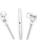 Heavy Duty M20 316 Stainless Steel Turnbuckle Cable Wire Rope Tensioner Tightener Hardware Grip It Tight for boat use
