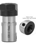Heavy Duty C16 ER11 Milling Holder Chuck Collet Spacer Sleeve For Deep Hole Metal Machining With 6mm Shaft Diameter showing durable metal design.