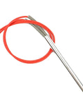 Heavy Duty 5 Piece 24V 300W Cartridge Heaters 12Mm X 300Mm Ss304 Stainless Steel Tubular Tubes with red wire.