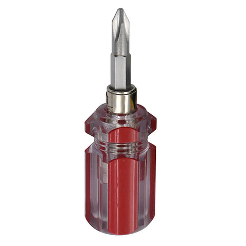 Grab And Go Mini Screwdriver Set For Home DIY And Quick Fixes, Double Ended With Flathead And Phillips Tips, Compact Portable Tools