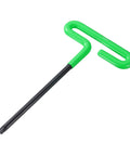 Heavy Duty T Handle Hex Key Wrench T40 Torx Star 6 Point T Key Hexagon Wrenches Spanner Repair Tool With Cushion Grip For Durable High Torque And Rust Resistant Black Oxide Coated CR V Steel 160mm Long Arm, green T40 Torx wrench