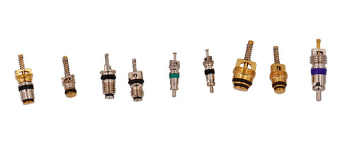 AC Repair Kit With O Ring Set And Valve Cores For Cars Removal Tool R12 And R134a Compatible Includes 270 Piece O Ring Assortment And 40 Piece Valve Core Kit Also Works With Tire Valve Stems, assorted valve cores