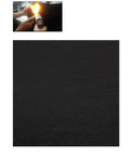 Black Heavy Duty High Temp Welding Blanket 12x12 Inches, 6mm Thick Felt Carbon Fiber Shield for Heat Protection in testing