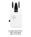 Standalone Fencing Target Practice Tool With Chip Sensor Tech for Beginners, compact white device, 20x10x7cm, front view.