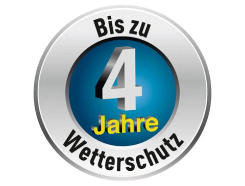 Top Shelf Walnut Wood Stain And Sealant 2 In 1 Water Based Exterior Coating 4 Jahre Wetterschutz badge