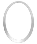 Headlight Bezel Replacement for 2014 to 2024 Mini Cooper S F55 F56 F57 Hatchback Right Side No Hassle Install Silvery ABS Plastic Trim Cover