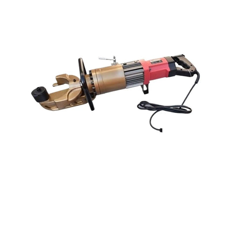 Portable Electric Hydraulic Rebar Cutter And Bender with light weight design and copper core motor, ideal for cutting steel bars.