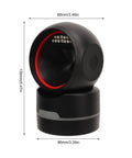 USB Desktop Barcode Scanner With Auto Sensing Fast Reads 1D 2D And QR Codes From Paper Or Screens Hands Free Wide Angle Scan