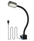 Gooseneck LED Work Light With Magnetic Base, 1300 Lumens, 50 LED Bright Lamp For Lathe And Drill Press, Flexible Arm, 10W 120V, Splash Proof