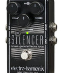 Silencer Noise Gate Pedal With Effects Loop, Kills Up To 70dB Noise, 8ms To 4s Release Time, black casing