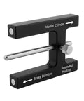Sandfren brake booster adjustment tool, aluminum body with silver push rod and magnet, universal for vehicles