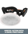 20V Cordless 10-Inch Polisher And Buffer For Auto Detailing With 3000 RPM Orbital Action Delivers Pro Level Shine At Home Or On The Go