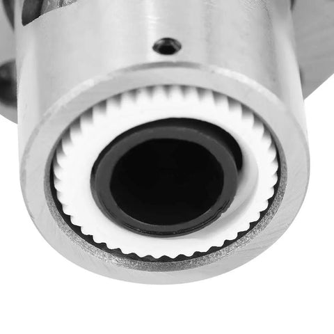 Close-up of SFU1605 Ball Screw Kit With Ball Nut For RM1605 Conversion showcasing gear alignment