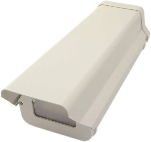 Two In One Heavy Duty Aluminum Outdoor CCTV Housing Box with Front Hinged Lid, beige color