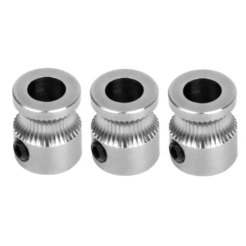 Stainless Steel Extruder Drive Gear Wheel For 3D Printers With 5mm Bore Precise Filament Grip And Smooth Feeding Ender 3 V2 Compatible