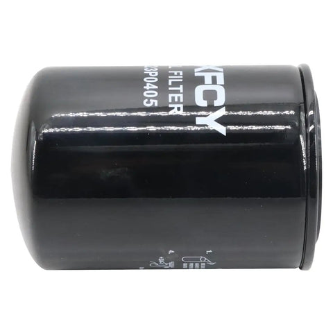 Beefed Up Heavy Duty Log Splitter Hydraulic Oil Filter Replacement 723P0405 shown laying horizontally