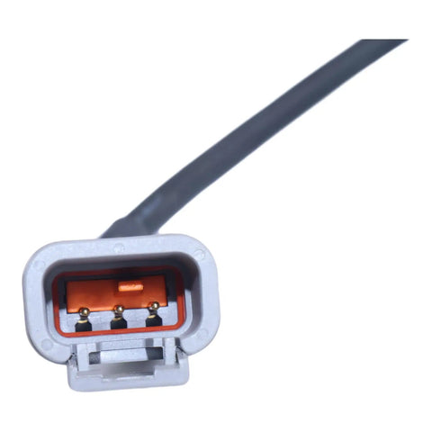 Heavy Duty Digital Angle Sensor Replaces 1001147479 Or 1001133329 For Jlg Boom Lifts connector with three pins and gray casing.