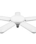 LED Garage Light With Five Adjustable Panels, 100W 8000LM Deformable Ceiling Light, white, E26 E27 compatible