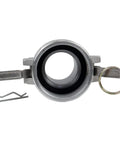 2 Pack Aluminum Cam Lock Fittings 2 Inch Cam And Groove Hose Connector Part C Female Coupling with serrated bore.