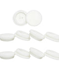 Heavy Duty Thickened Silicone Round Hole Plugs Set For Automotive Wiring And Plumbing Groove Design Locking Grommets White 10 Pack