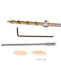 Rock Solid Oblique Hole Locator And Pocket Hole Jig Kit For Precise Woodworking Joint Alignment drill bits and tools set for accurate assembly.
