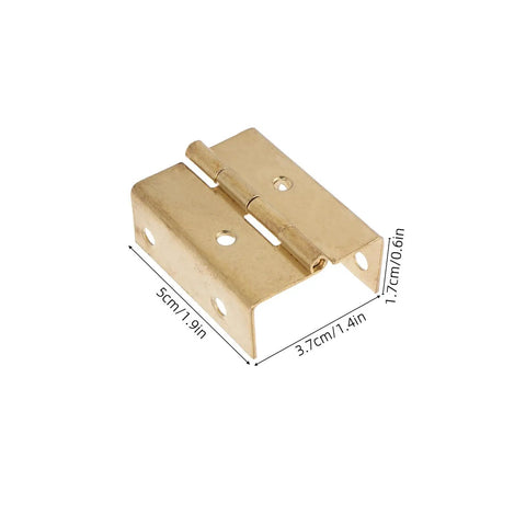 Heavy Duty Metal Cabinet Hinges for Corner Cabinets with 180 Degree Opening showing measurements and right angle mounting.