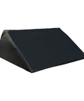 Ergonomic Black Curl Pad For Home Gym Space Saving Bicep Support shown with adjustable foam comfort design.