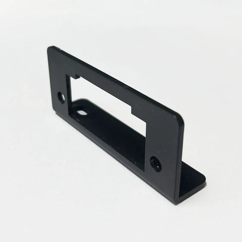 Under Dash OBD2 Mount Bracket For J1962 OBD II Splitter Extension Cable Durable ABS Plastic Easy Install front angle view