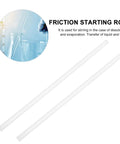 Two Pack Glass Sticks For Electrostatics Experiments Teaching Kit For Junior High Physics Labs Demonstrations Hands On Learning