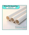 10 Pack Heavy Duty M20 Rigid Cable Conduit Pipe For Indoor Electrical Wiring And Surface Mount Installations Tough As Nails Wire Protection Sleeve Set For Home Garage Workshop Projects, white PVC round pipe with 6-160mm diameter.