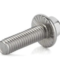 Badass M6X20mm Flanged Hex Bolts Stainless Steel 304 Heavy Duty Fasteners With Integrated Flange Base Zero Rust Guarantee For Truck Mods And Shop Projects 25 Piece Set