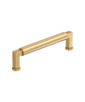Balon Champagne Bronze Cabinet Pull, 5-9/16 Inch Overall Length, 5-1/16 Inch Center-to-Center Mounting, Transitional Style Handle for Cabinets, Drawers and Furniture BP37484CZ