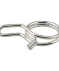 FABULETTA Double Wire Hose Clamp Kit 150 Pcs Stainless And Carbon Steel Spring Clips Assorted Sizes 5Mm To 14Mm Heavy Duty Plumbing Fixings For Pipes And Hoses That Will Hold Tight No Slipping And Durability, stainless steel spring clip