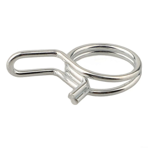 FABULETTA Double Wire Hose Clamp Kit 150 Pcs Stainless And Carbon Steel Spring Clips Assorted Sizes 5Mm To 14Mm Heavy Duty Plumbing Fixings For Pipes And Hoses That Will Hold Tight No Slipping And Durability, stainless steel spring clip