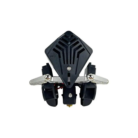 Totally Rock Solid Effector Hotend Kit For V400 3D Printer close-up view showcasing the streamlined print head and extruder design.