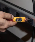 Dual Range NCVT2P Non Contact Voltage Tester 12 to 1000V AC With Visual And Audible Indicators Auto Power Off For Electricians And DIY Pros Seeking Fast Clear Voltage Detection, hand checking outlet