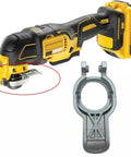 Heavy Duty Replacement Clamp Lever Built Tough For DEWALT Oscillating Multi Tools DCS355B DCS356B shown with tool.