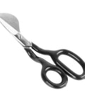 Duckbill Napping Shear 7 Inch For Carpet Pile And Applique Pro Grade Ergonomic Grip Scissors with black handle