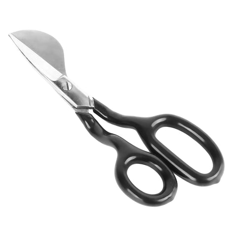 Duckbill Napping Shear 7 Inch For Carpet Pile And Applique Pro Grade Ergonomic Grip Scissors with black handle