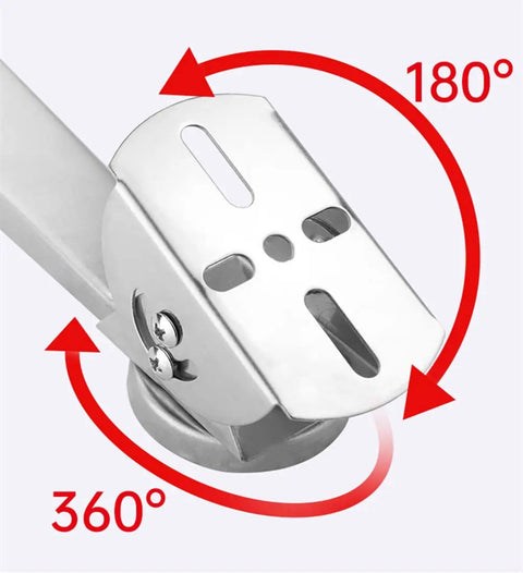 Top Shelf Universal Stainless Steel CCTV Security Camera Mount Bracket For IP Dome Cameras, Rock Solid Outdoor Indoor Wall Or Pole Stand With Cable Management System