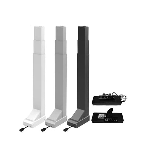 Reliable Heavy Duty Linear Actuator Motor For Tv Lifts And Motorized Table Legs in three sizes and colors with control panel.