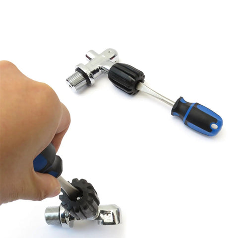 Portable Scuba Diving Cylinder Valve Wrench Handwheel Nut Driver Tool Double Head Spanner Pro Grade Regulator Accessories